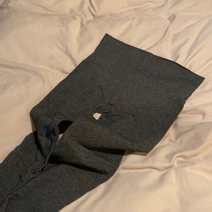 Spanx grey leggings